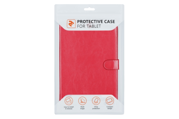 2E Universal Case for Tablets up to 7-8″, Deep Red