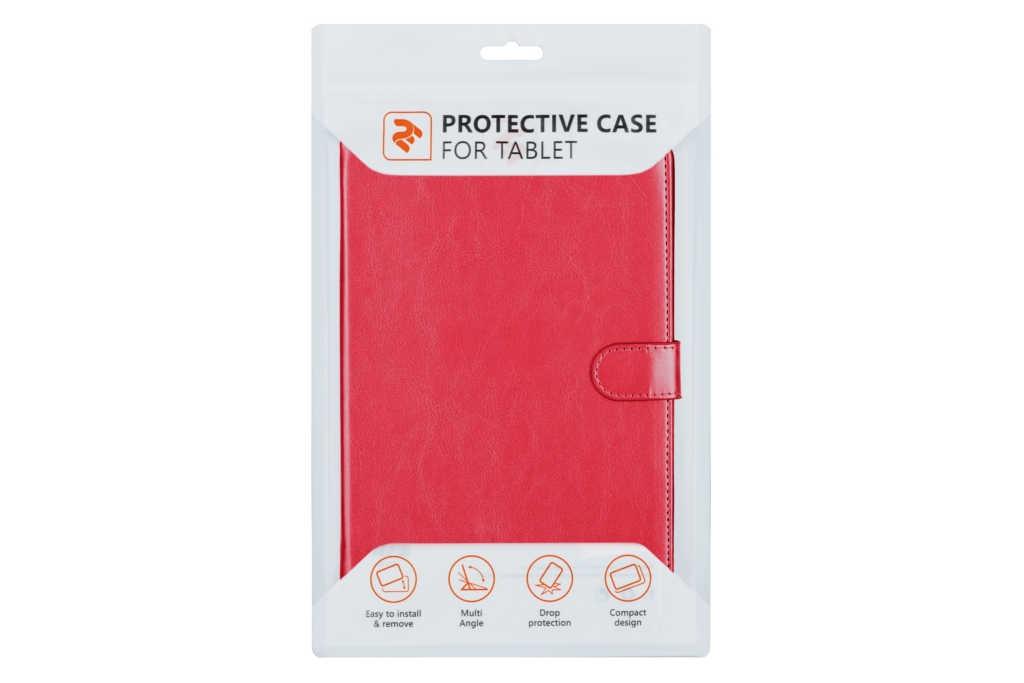 2E Universal Case for Tablets up to 9-10″, Deep Red