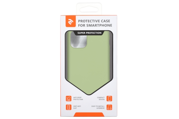 Чехол 2Е для Apple iPhone 11, Liquid Silicone, Light Green