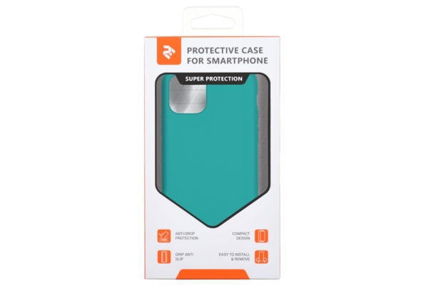 Чехол 2Е для Apple iPhone 11 Pro Max, Liquid Silicone, Dark Green