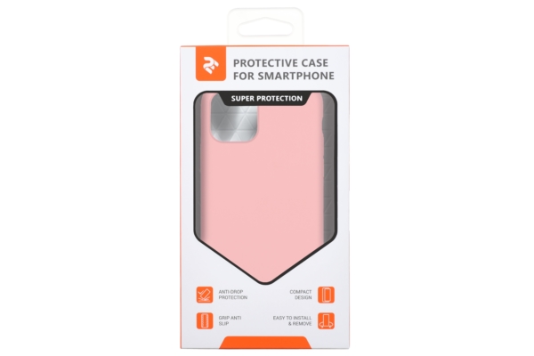Чохол 2Е для Apple iPhone 11 Pro Max, Liquid Silicone, Pink