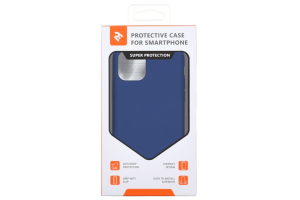 Чохол 2Е для Apple iPhone 11 Pro, Liquid Silicone, Navy