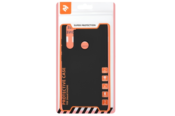 Чехол 2Е Basic для Xiaomi Redmi Note 8, Soft feeling, Black