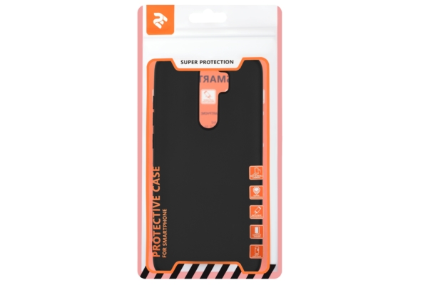 Чехол 2Е Basic для Xiaomi Redmi Note 8 Pro, Soft feeling, Black