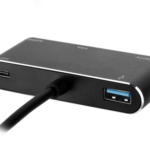 Адаптер 2E Type C to 3.0 Female+AUX+HDMI Female+VGA+USB Type C Female, 0.15m