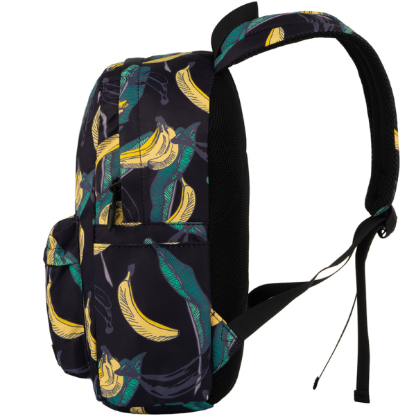 Рюкзак для ноутбука 2E BPT6114BB, TeensPack Bananas 13″, Black