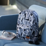 Laptop backpack 2E BPT6114GA, TeensPack Absrtraction 13″, Grey
