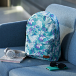 Рюкзак для ноутбука 2E BPT6114GB, TeensPack Wildflowers, Green/Blue