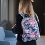 Рюкзак для ноутбука 2E BPT6114PK, TeensPack Palms, Pink