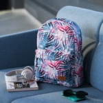 Рюкзак для ноутбука 2E BPT6114PK, TeensPack Palms, Pink