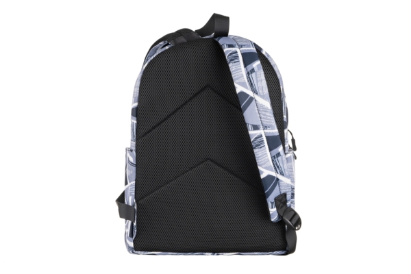 Laptop backpack 2E BPT6114GA, TeensPack Absrtraction 13″, Grey