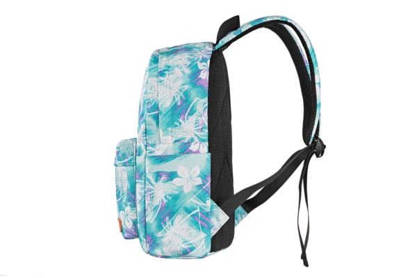 Рюкзак для ноутбука 2E BPT6114GB, TeensPack Wildflowers, Green/Blue