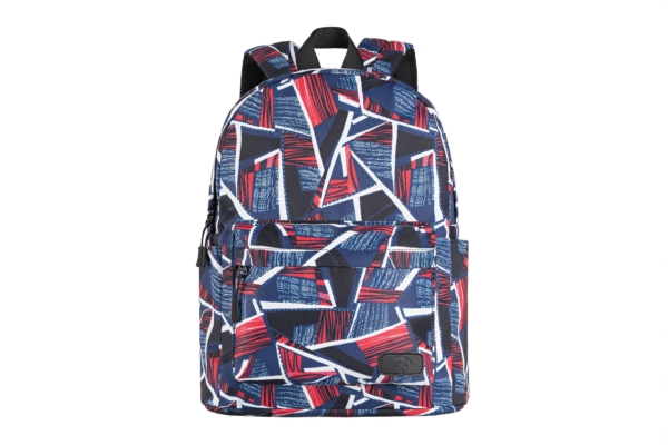Рюкзак для ноутбука 2E BPT6114RB, TeensPack Absrtraction, Red/Blue