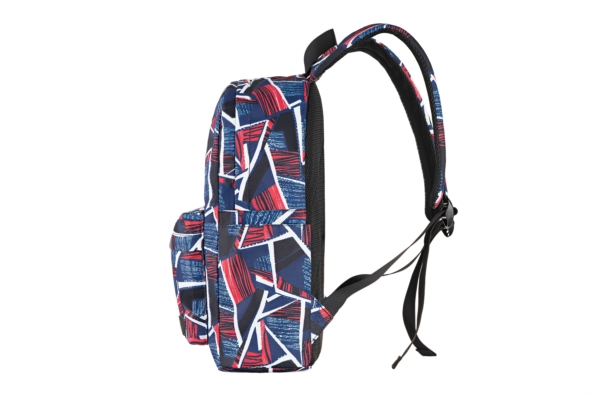 Рюкзак для ноутбука 2E BPT6114RB, TeensPack Absrtraction, Red/Blue