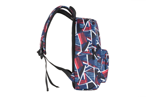 Рюкзак для ноутбука 2E BPT6114RB, TeensPack Absrtraction, Red/Blue