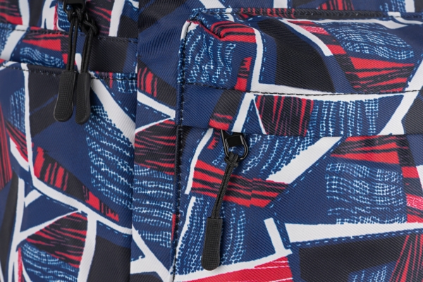 Рюкзак для ноутбука 2E BPT6114RB, TeensPack Absrtraction, Red/Blue