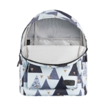 Laptop backpack 2E BPT6114WT, TeensPack Triangles 13″, White