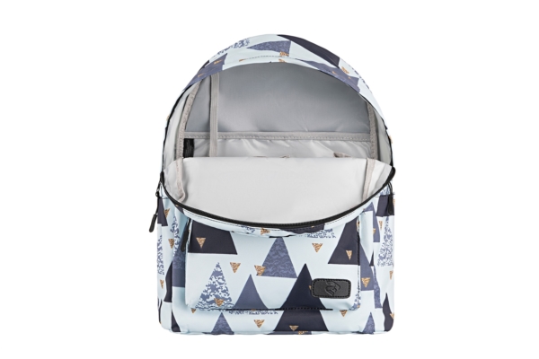 Laptop backpack 2E BPT6114WT, TeensPack Triangles 13″, White