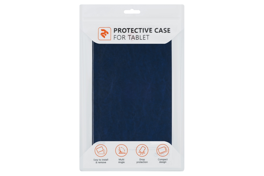 2Е Basic Case for Samsung Galaxy Tab A 10.5″, Retro, Navy