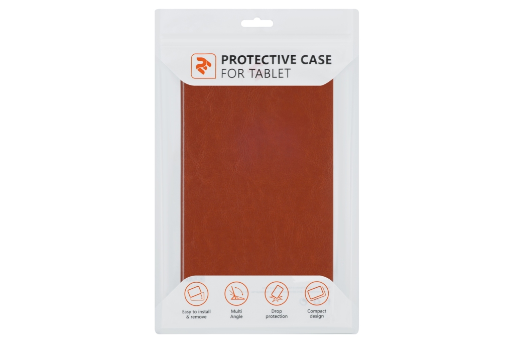 2Е Basic Case for Samsung Galaxy Tab A 8″ 2019, Retro, Brown