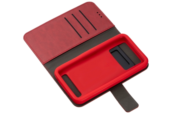 Чехол 2E Eco Leather универсальный для смартфонов с диагональю 4.5-5″, Red