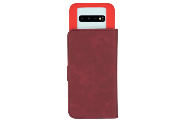 Чехол 2E Silk Touch универсальный для смартфонов с диагональю 4.5-5″, Сarmine red