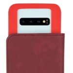 Чехол 2E Silk Touch универсальный для смартфонов с диагональю 4.5-5″, Сarmine red