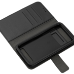Чехол 2E Eco Leather универсальный для смартфонов с диагональю 5.5-6″, Black