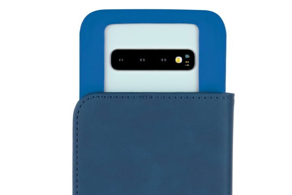 Чехол 2E Silk Touch универсальный для смартфонов с диагональю 5.5-6″, Denim blue