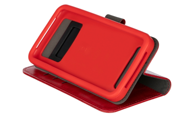 2E Eco Leather Universal Case for smartphones up to 6-6.5″, Red