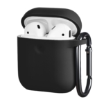 Чехол 2Е для Apple AirPods, Pure Color Silicone (3.0mm), Black