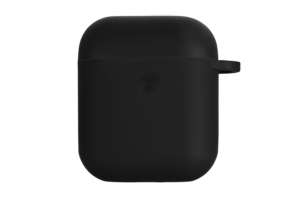 2E earphone case for AirPods, Pure Color Silicone (3.0mm), Black