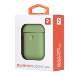 Чехол 2Е для Apple AirPods, Pure Color Silicone (3.0mm), Light green