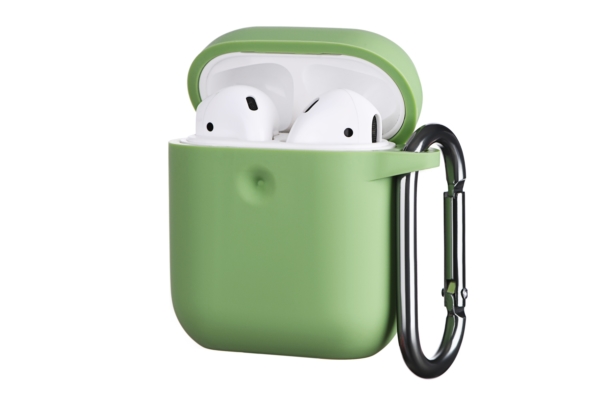 Чехол 2Е для Apple AirPods, Pure Color Silicone (3.0mm), Light green