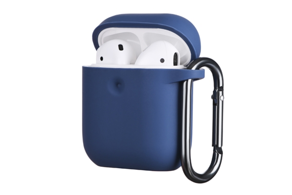 Чехол 2Е для Apple AirPods, Pure Color Silicone (3.0mm), Navy