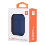 Чехол 2Е для Apple AirPods, Pure Color Silicone (3.0mm), Navy