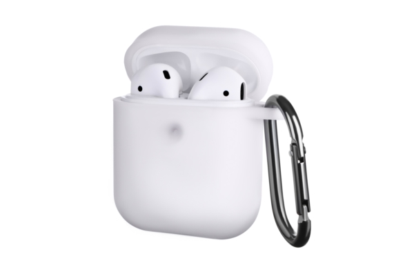 Чехол 2Е для Apple AirPods, Pure Color Silicone (3.0mm), White