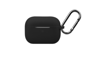 Чохол 2Е для навушників Apple AirPods Pro, Pure Color Silicone (2.5mm), Black