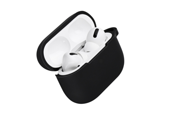 Чохол 2Е для навушників Apple AirPods Pro, Pure Color Silicone (2.5mm), Black