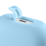 2Е earphone case for Apple AirPods Pro, Pure Color Silicone (2.5mm), Blue