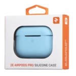 2Е earphone case for Apple AirPods Pro, Pure Color Silicone (2.5mm), Blue