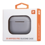 Чехол 2Е для наушников Apple AirPods Pro, Pure Color Silicone (2.5mm), Grey