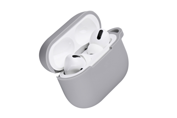 Чехол 2Е для наушников Apple AirPods Pro, Pure Color Silicone (2.5mm), Grey