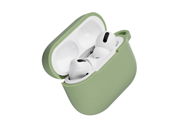 Чехол 2Е для наушников Apple AirPods Pro, Pure Color Silicone (2.5mm), Light green