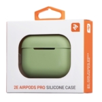 Чехол 2Е для наушников Apple AirPods Pro, Pure Color Silicone (2.5mm), Light green