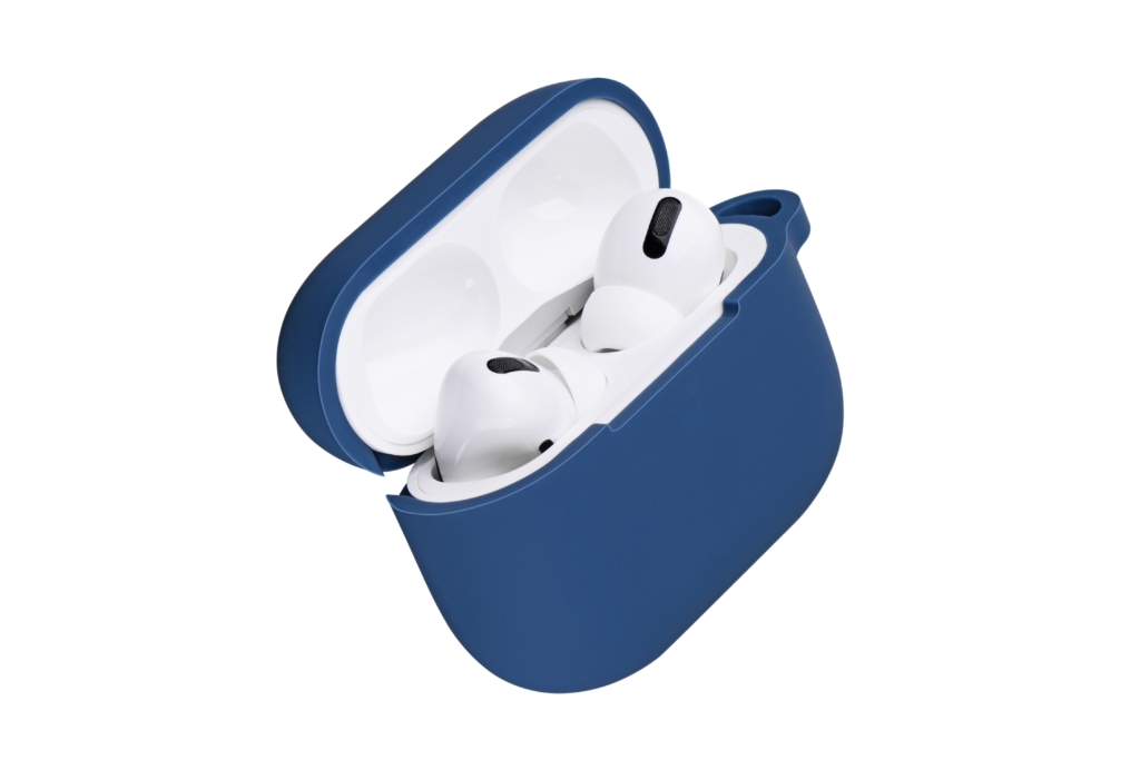 Чохол 2Е для навушників Apple AirPods Pro, Pure Color Silicone (2.5mm), Navy