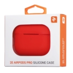 Чохол 2Е для навушників Apple AirPods Pro, Pure Color Silicone (2.5mm), Red