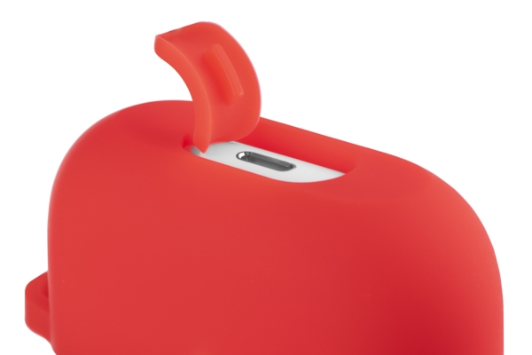 Чохол 2Е для навушників Apple AirPods Pro, Pure Color Silicone (2.5mm), Red