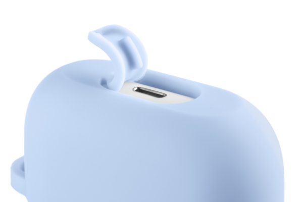 2Е earphone case for Apple AirPods Pro, Pure Color Silicone (2.5mm), Sky blue