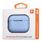 2Е earphone case for Apple AirPods Pro, Pure Color Silicone (2.5mm), Sky blue